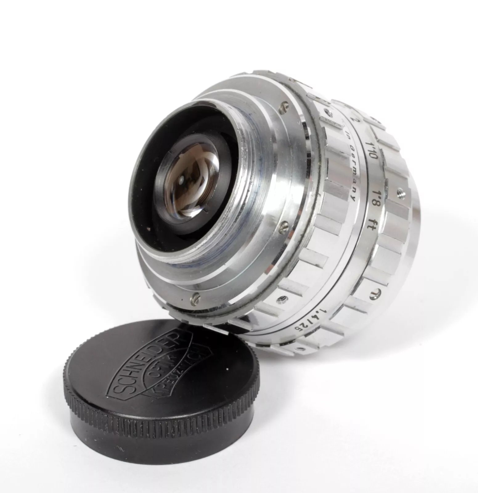 Schneider Cine Xenon 25mm F1.4 C mount lens with box and caps